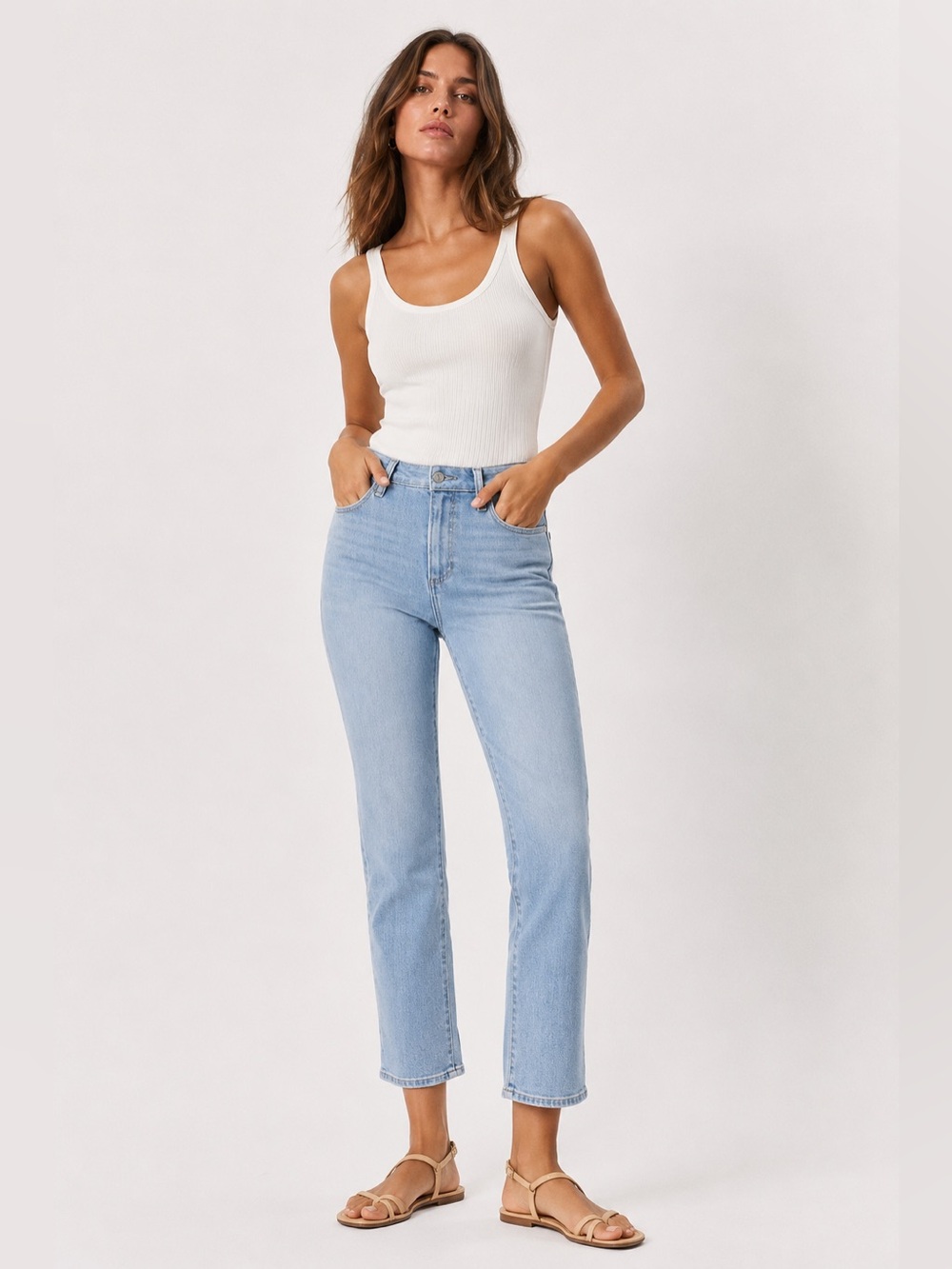 BNWT $400MSRP Paige denim Cindy high rise ankle jeans